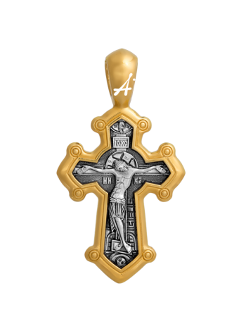 Православный крест «Великомученик Димитрий Солунский»