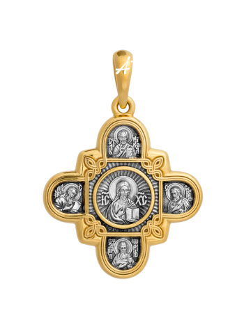 «Господь Вседержитель. Казанская икона Божией Матери и восемь святых»