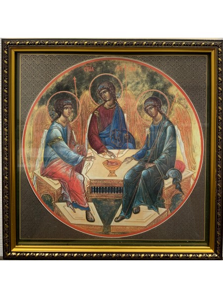 Икона "Святая Троица" (Рублев)
