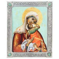 Икона Божией Матери "Взыграние Младенца"