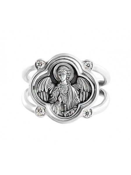 Кольцо с молитвой Ангелу Хранителю