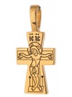 Крест с изображениями "Распятия и Ангела Хранителя"