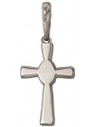 Православный серебряный крест без Распятия