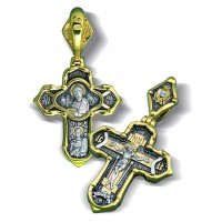 Крест «Святитель Спиридон Тримифунтский, Праведный Феодор Ушаков»
