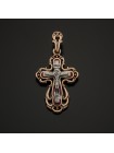 Крестик золотой православный